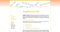 Desktop Screenshot of anglictina-pro-deti.fotopulos.net