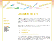 Tablet Screenshot of anglictina-pro-deti.fotopulos.net